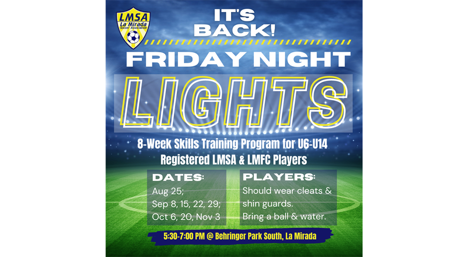2023 Fall Friday Night Lights