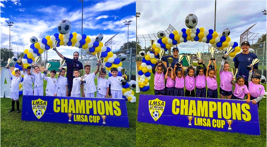 U8 DIV FOR GIRLS & BOYS - FALL 2025 LMSA CUP CHAMPIONS 